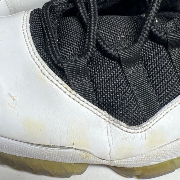 Nike Air Jordan 11 XI Retro Low Tuxedo Reverse Concord 528895-110 Men’s Size 13 - Picture 13 of 16
